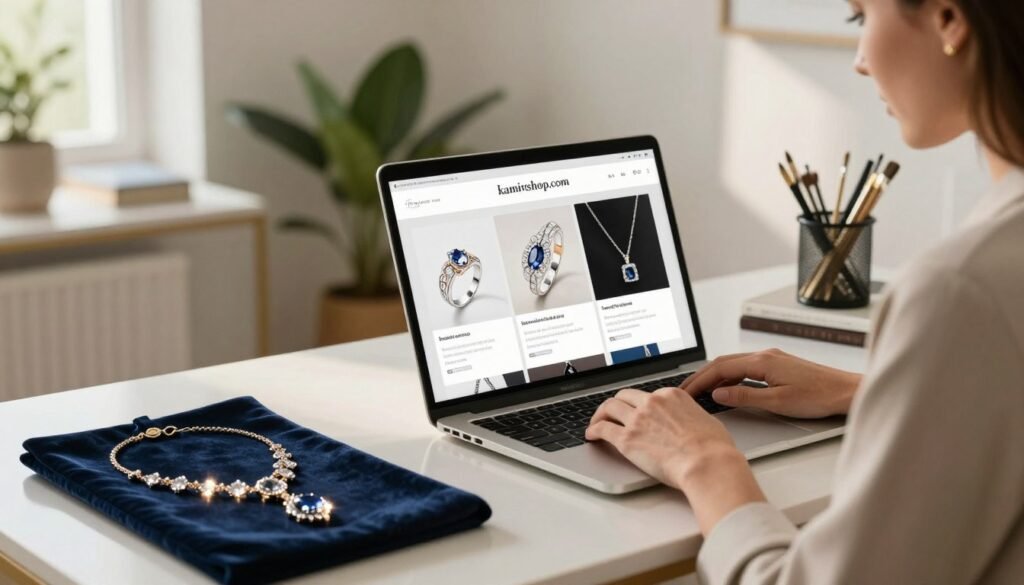 Buying jewellery online