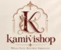 Kamivishop logo with a burgundy K monogram and the tagline “Where Style Becomes Signature.